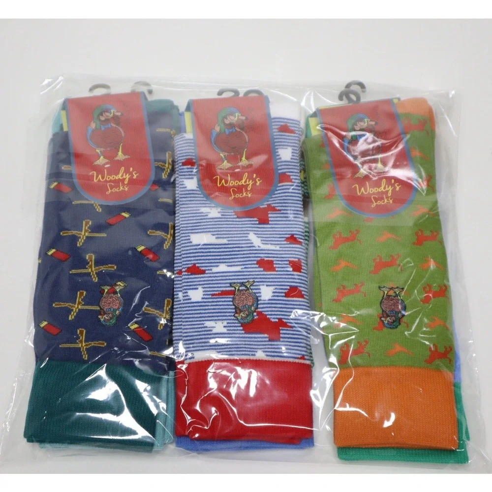 Woody's Men's Six Pack‎ of Socks